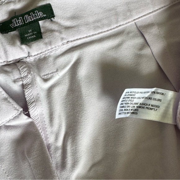 Wide Leg Lavender Trousers Sz 17 - Picture 10 of 13